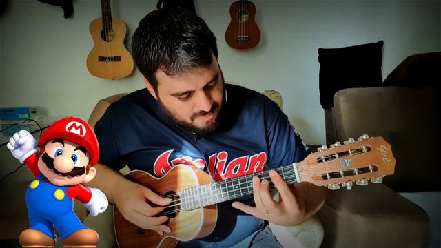 SUPER MARIO MAIN THEME | Ukulele 8 Cordas Fingerstyle | Seizi Maui Plus 8 смотреть онлайн