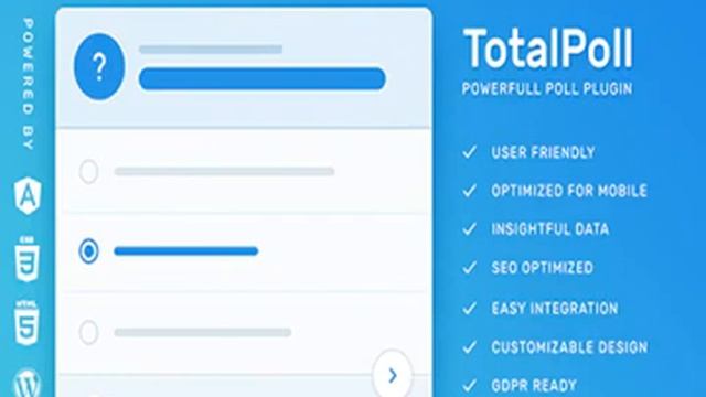 TotalPoll Pro - Responsive WordPress Poll Plugin Nulled Download 2021 смотреть онлайн