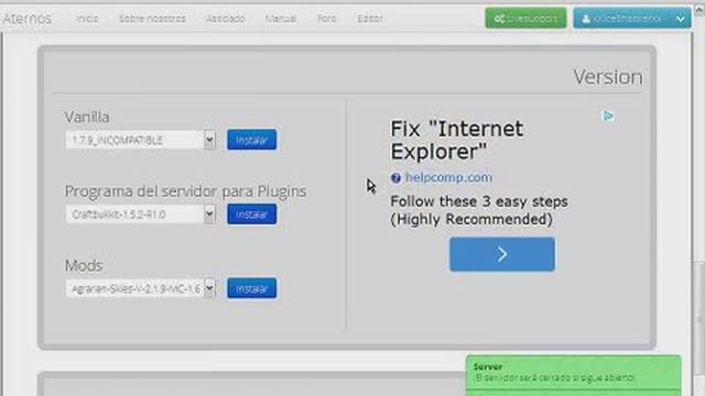 Como hacer un server gratis Host 0% lag смотреть онлайн