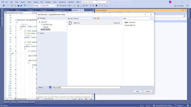 How to Add Class Diagram to ASP.NET Core project C# | in Visual Studio 2017 | 2019 смотреть онлайн