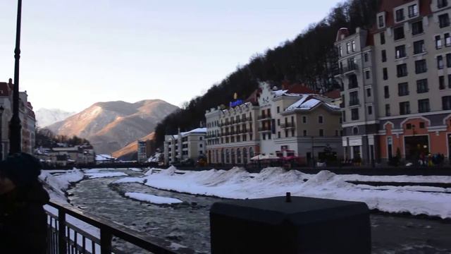 Прогулка по Роза Хутор смотреть онлайн
