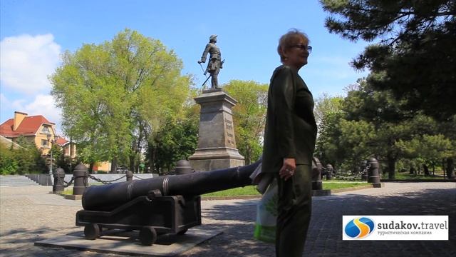 О памятнике Петру Первому в Таганроге (Судаков Тревел) смотреть онлайн
