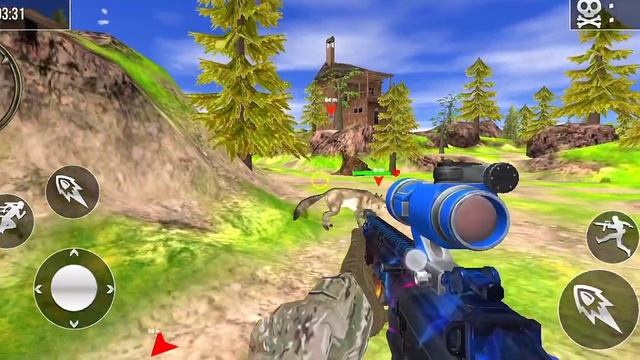 Dinosaur Hunter survival game - Android gameplay ??? смотреть онлайн