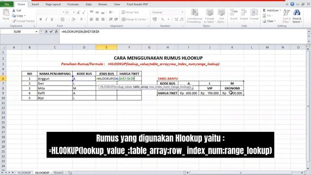 Cara menggunakan Rumus Vlookup, Hlookup dan Grafik didalam excel смотреть онлайн
