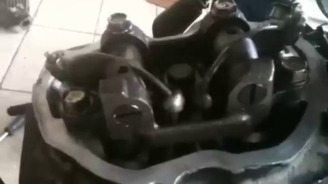 Motor Honda/ CG 125 Funcionando aberto - Tampa de VÁVULAS смотреть онлайн