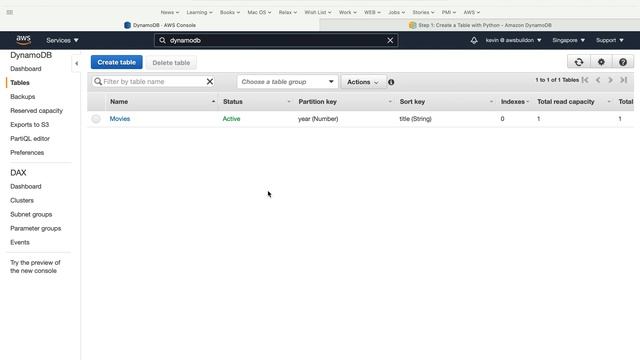 Amazon DynamoDB Boto3 P2 | Create DynamoDB table with Python Boto3 On Demand Mode смотреть онлайн