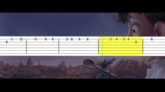 Ratatouille - Le Festin【𝗧𝗔𝗕】|➤ GUITAR TUTORIAL смотреть онлайн