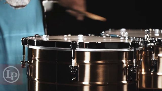 LP | Tito Puente 14" and 15" Bronze Timbales (LP257-BZ) смотреть онлайн