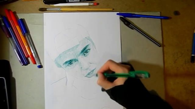 Рисую зеленой ручкой - Art Monkey смотреть онлайн