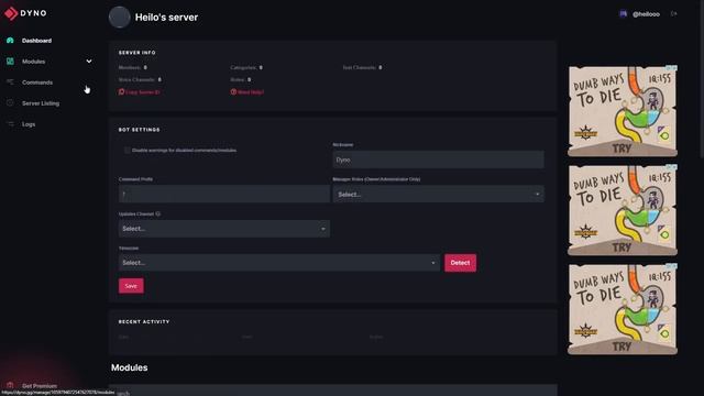 How To Setup Reaction Roles with Dyno Bot (2023) смотреть онлайн