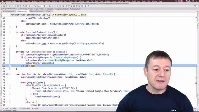 kotlin on android development checking for device network connection смотреть онлайн