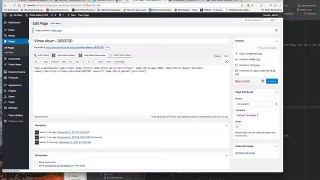 Video Gallery Wordpress, codecanyon - tutorial - manual sort videos from vimeo смотреть онлайн