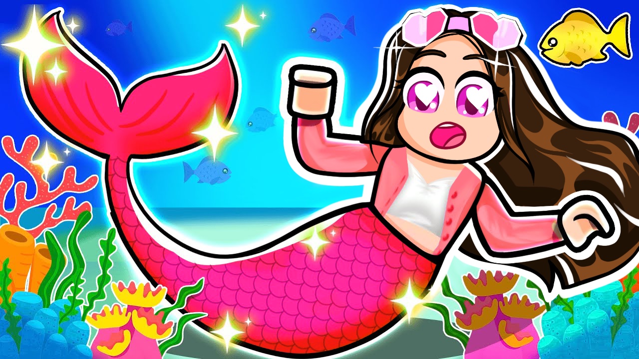 СПАСАЮ РУСАЛКУ ОТ ЗЛОЙ СЕСТРЫ! SAVE LITTLE MERMAID! (Obby) смотреть онлайн