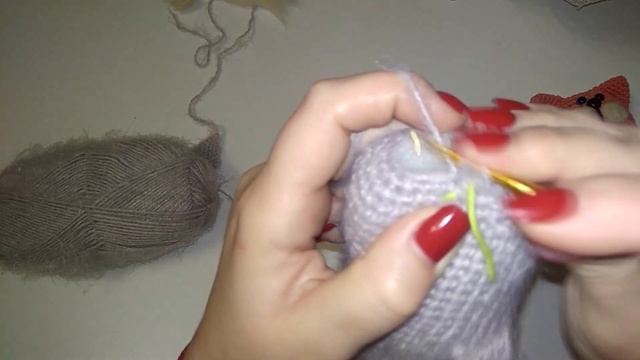 Котик крючком мастер класс/ Часть 2