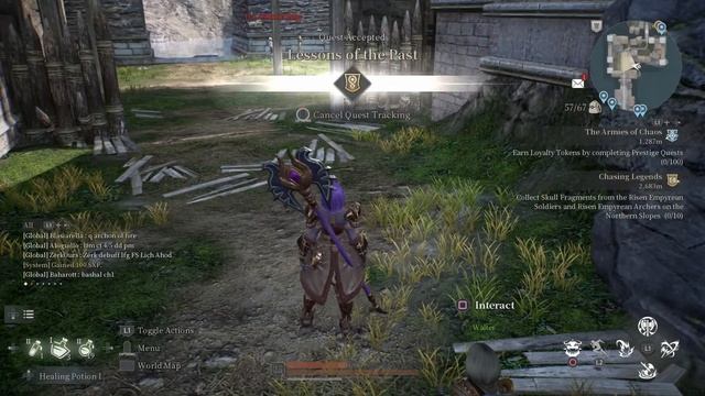 First Quest Step Locations To Unlock The Class Levels | Bless Unleashed