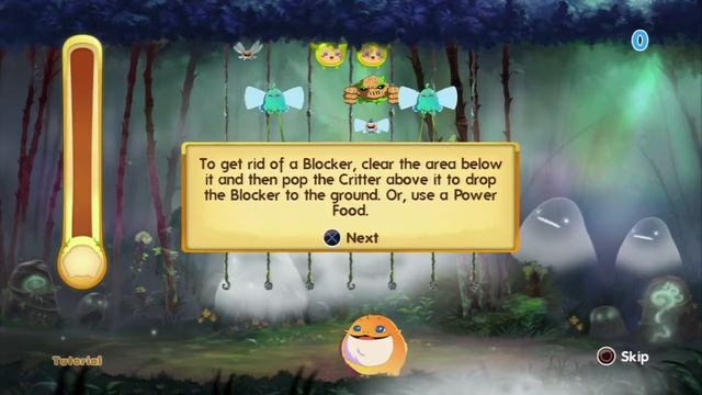 Critter Crunch (PS3) - Gameplay Tutorial - Blocker Critters смотреть онлайн