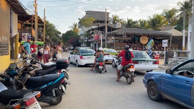 Прогулка по Мексике серф район Пуэрто Эскондидо