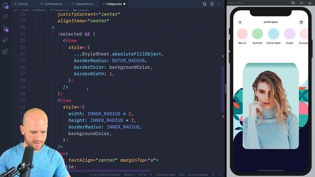 #14 Custom Tap Gesture — React Native Fashion смотреть онлайн