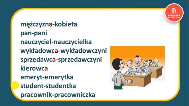 Род существительных с окончанием -А в польском языке Часть 2 Самоучитель польского языка Урок 26 смотреть онлайн