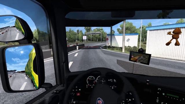 Scania R420 Euro 5 PEVEC - Promods 2.46 Zagreb to Novi Sad. смотреть онлайн