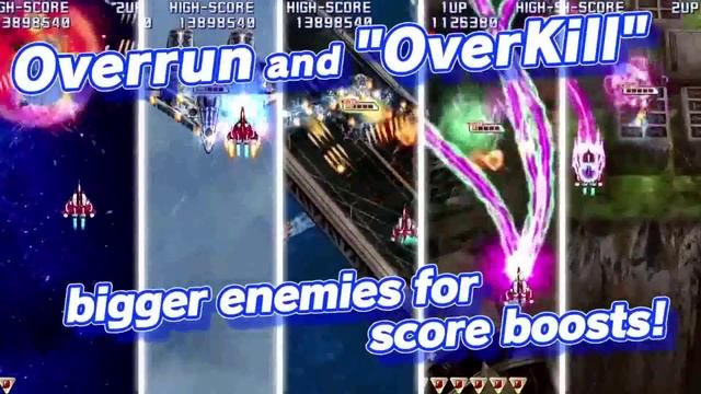 Trailer - Raiden IV: OverKill (PC). смотреть онлайн