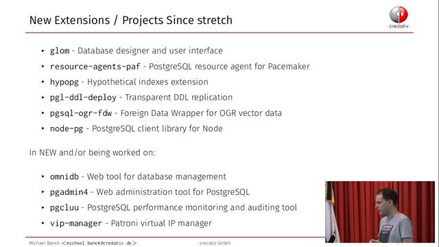What's New in Postgres Land for Buster смотреть онлайн