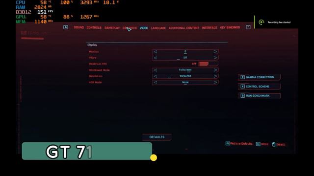 Cyberpunk 2077 PC Patch 1.5 On GT 710 | VEGA 8 | AMD FSR | Windows 11 смотреть онлайн