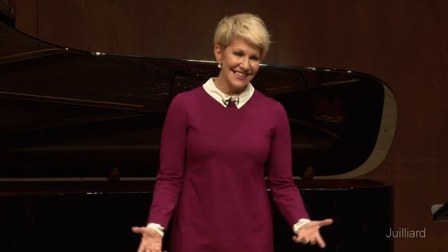 Q&A with Joyce DiDonato | Juilliard Joyce DiDonato Vocal Arts Master Class смотреть онлайн