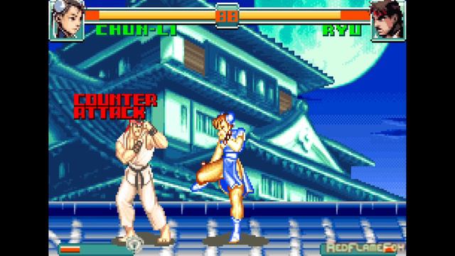 Super Street Fighter II Turbo Revival - GBA Gameplay смотреть онлайн