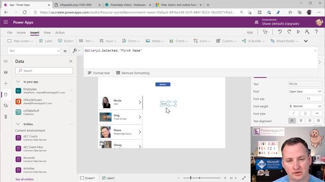 Power Apps Tables vs Records vs Fields смотреть онлайн