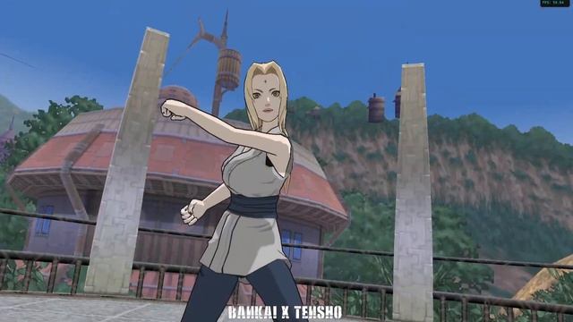 Naruto clash of ninja Revolution 2 Tsunade Score Attack 1080p 60fps смотреть онлайн