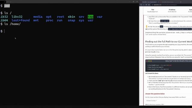TryHackMe Linux Fundamentals 1 Walkthrough смотреть онлайн
