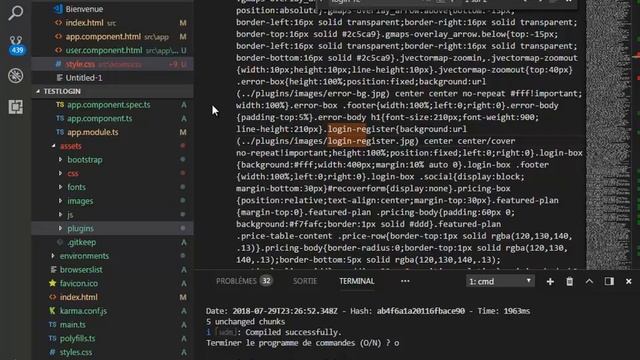 Login Register Angular6 With web Api Part 2 смотреть онлайн