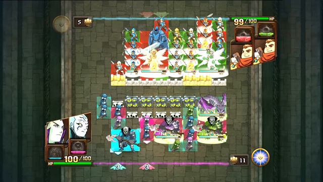 M&M Clash of Heroes PvP Online 2vs2 - Necromancers vs Griffon смотреть онлайн