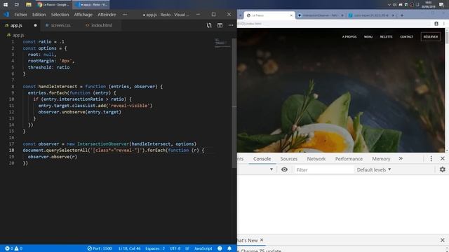 Tutoriel JavaScript : Apparition au défilement смотреть онлайн