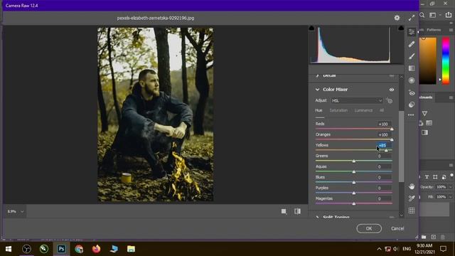 Photoshop Tutorial Photo editing | Camera Raw Filter | Dazzle Graphix смотреть онлайн