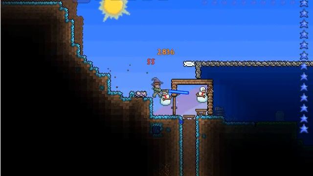 Terraria Frost Legion vs. Dart Trap смотреть онлайн