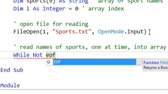 Read data from a text file into an array смотреть онлайн