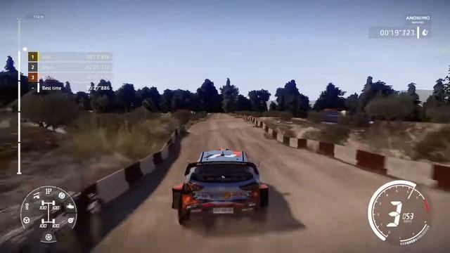 WRC 9 Training D2 Challenge Gold / Test Area Gold Hyundai I20 WRC (WRC9 Training D2 Challenge Gold)