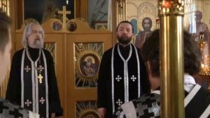 Прощенное Воскресение - Вечерня с чином Прощения.