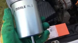 Пассат б3 замена топливного фильтра / какой топливный фильтр ставить Пассат б3/б4