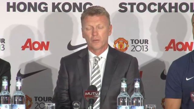 David Moyes first Manchester United press conference смотреть онлайн