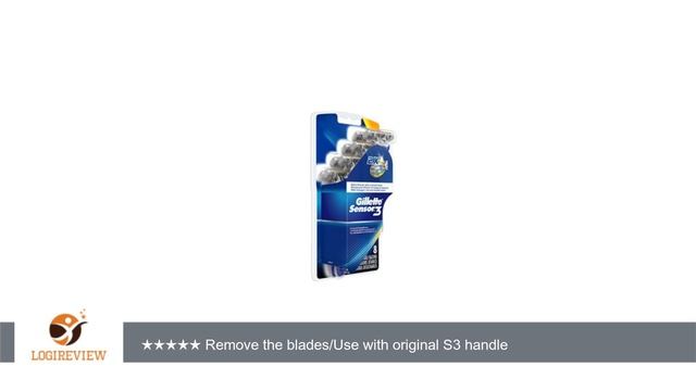 Gillette Sensor3 Smooth Men's Disposable Razors, 8 count | Review/Test смотреть онлайн