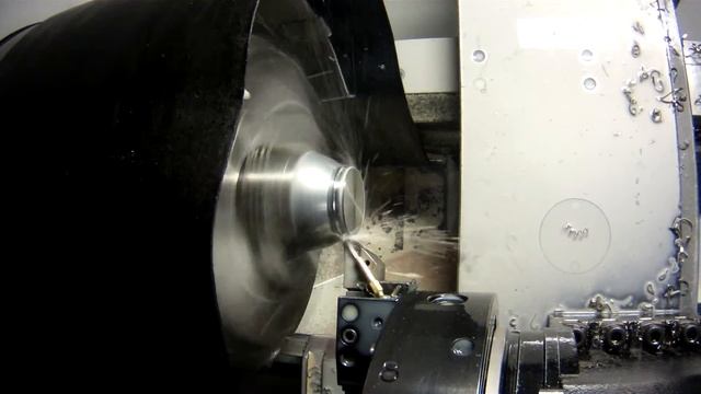 Точение радиуса ст.08Х18Н10Т(Turning radius on stainless steel) смотреть онлайн
