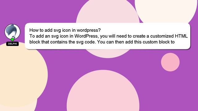 How to add svg icon in wordpress? смотреть онлайн