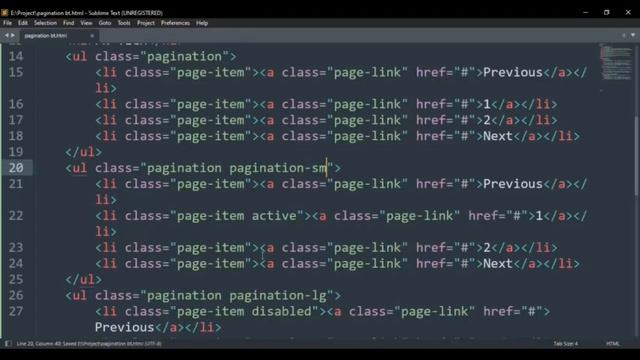 Bootstrap 4 || Pagination in bootstrap 4(lecture # 11).(in Urdu/Hindi) смотреть онлайн