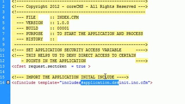 ColdFusion :: Creating coreCMS a ColdFusion Content Management System :: Video 1 смотреть онлайн
