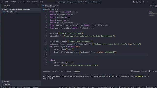 Data Exploration with Pandas Profiling and Streamlit смотреть онлайн