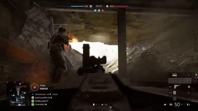 Battlefield 5 на геймпаде \Метро Захват \ Xbox Series S Геймплей смотреть онлайн