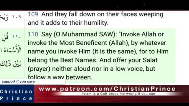 Why Quran Al Fatiha doesn't make sense | Christian Prince смотреть онлайн